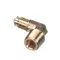 Grindmaster Cecilware 359-00018 1/4"FL X 1/4"NPT MALE ELBOW LEAD FREE BRASS