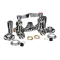 Fisher 3600-CV Faucet without Nozzle, 4" Back Mount, Swivel Outlet