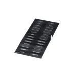 Bunn 36671.0006 DECAL, FLAVORS ITCB (BK)