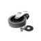 Carlisle 3672231 Replacement Casters, 3" Swivel, For Trash Can Dolly (36910), Non-Marking, Threaded