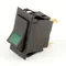Bunn 37080.0001 Rocker Switch, Momentary Start, DPST, 100-120V, Green Light