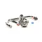 Fisher 3711 Faucet, Single Wall Mount, Lever Handles, 8" Swing Spout
