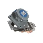 Franke 372032 Receptacle, 250V, 20A, Blue
