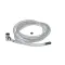 Fisher 37427 Hose with Elebow, Food Grade, 1/2" x 3/4-14, 108"