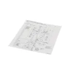 American Dish Service 389-9227 DECAL, WIRING DIAGRAM, MODEL