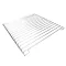 Delfield 3978108 Tray Support/Wire Rack, Chrome, Single