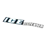 Hoshizaki 3A2025-01 Label, Ice Dispenser