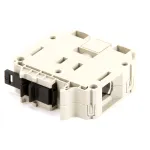 Rational 40.01.611 Terminal Block, 1 Pole, Gray, WKN 70/U