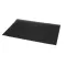 Blickman 4002114190 STACKING STOOL TEXTURED VINYL MAT, BLACK