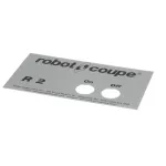Robot Coupe - 400538 - Front Data Plate