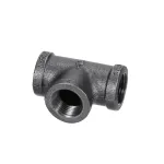 Giles 40296 TEE,1/2 NPT BLACK PIPE