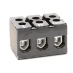 Antunes 4060398 Terminal Block, 3 Pole, 85 Amp