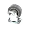 Giles 40806 Caster, 5", Rigid, with Brake, Plate