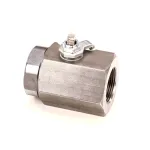 Giles 40818 Ball Valve, 1-1/4", Drain, Single Thread End EOF-10/20