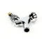 Perlick 408X BEER FAUCET, POLISHED CHROME