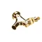 Perlick 408XTF Beer Faucet, Tarnish Free Brass