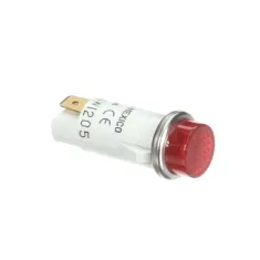 Blodgett 40951 Indicator Light, Red, 250 Volt, Round