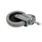 Cambro 41063 Caster, 4", Swivel, No Brake, Stem