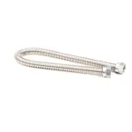 Giles 41119 Flex Hose with Fittings, Corrugated, 1/2" x 24", Stainless Steel