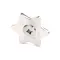 Crown Steam 4115-1 Handle, Stainless Steel, Draw Off Valve, 1-1/2" & 2"
