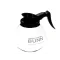 Bunn 42400.0103 Decanter, 64 Oz., Glass, Black Handle (3 Each Per Case) (Call For Pricing On Orders Over 239 Decanters)