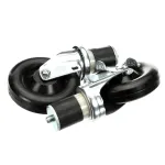 Montague 42794-2 Casters, 5", Swivel Stem/Tube, Set of 2