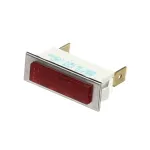Blodgett 43240 Indicator Light, Red, 125 Volt, Rectangular, Cooking