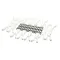 Power Soak Systems Inc 43416 Guardless Retainer Retrofit Kit with Screws, Pack of 16