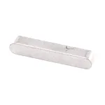 Univex 4400500 Key, 1/4" Square, 1.5" Long, Rounded Both Ends