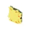 Nieco 4405-18 Terminal Block, Green/Yellow, 10MM