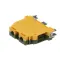 Nieco 4405-22 Terminal Block, 1 Pole, 12MM, Green/Yellow