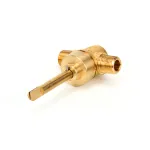 Jade 4410600100 Gas Shut Off Valve, 3/8" x 3/8"