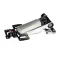 ThermalRite 4438 HINGE 1346 FLUSH CHRM W/ MET COVER & 1/8 SPACER 11