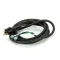 Garland 4523399 Power Cord, 9FT, 3/14GA, 15AMP, SJ00W, Black