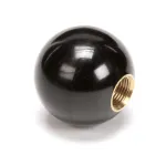 Garland 4526335 Knob, Ball, Black, 1-7/8"