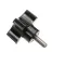 Oliver 4560-2508-1110 Knob, Wheel Carraige, Black, 4 Star