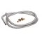 Royal Range 4560 Flex Tubing with Fittings, Corrugated, 3/8" x 53"