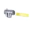Giles 45755 Valve, 3-Way, 1/2", Nickle Plated
