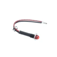 Crown Steam 4661-4 Pilot Light Indicator, Temperature, Red, 250V