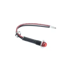 Crown Steam 4661-4 Pilot Light Indicator, Temperature, Red, 250V