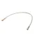 Jackson 4720-003-76-10 Hose, 1/4 x 30, Stainless Steel, Braided, w/ Teflon, Male Swivel