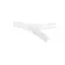 Jackson 4730-003-36-14 Wye, 1/4", Barbed, PVDT, White, Dishmachine
