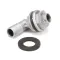 Jackson 4730-011-45-21 Fitting Bulkhead Elbow, 45 Deg. 1/2"