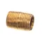 Jackson 4730-207-15-00 Close Nipple, Brass, 1/2"