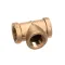 Jackson 4730-211-27-00 TEE, 1/2 BRASS