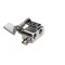 Fisher 47759 Single Floor Foot Valve, 1/2" Inlets, Stainless Steel