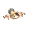 Jade 4813400000 Thermo Expansion Valve, NIV 1/4 C, R22, JRLH