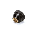 Stoelting 482004 Knob, Black, with 1/4-20 Brass Insert