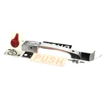 International Cold Storage 48301 Door Handle/Latch Kit with Inside Release, 4", 10027C00035