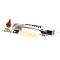 International Cold Storage 48301 Door Handle/Latch Kit with Inside Release, 4", 10027C00035